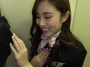 [AKA-055] 白色制服美人 巨乳受付嬢濃厚精子20发 - 3of5