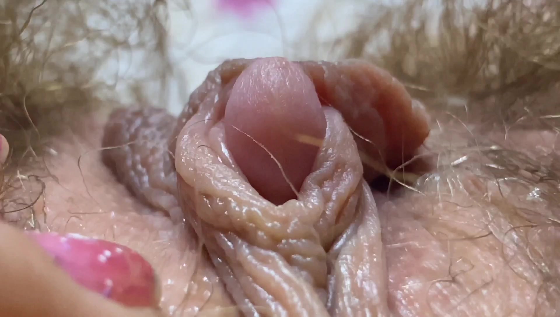 近距离阴核特写