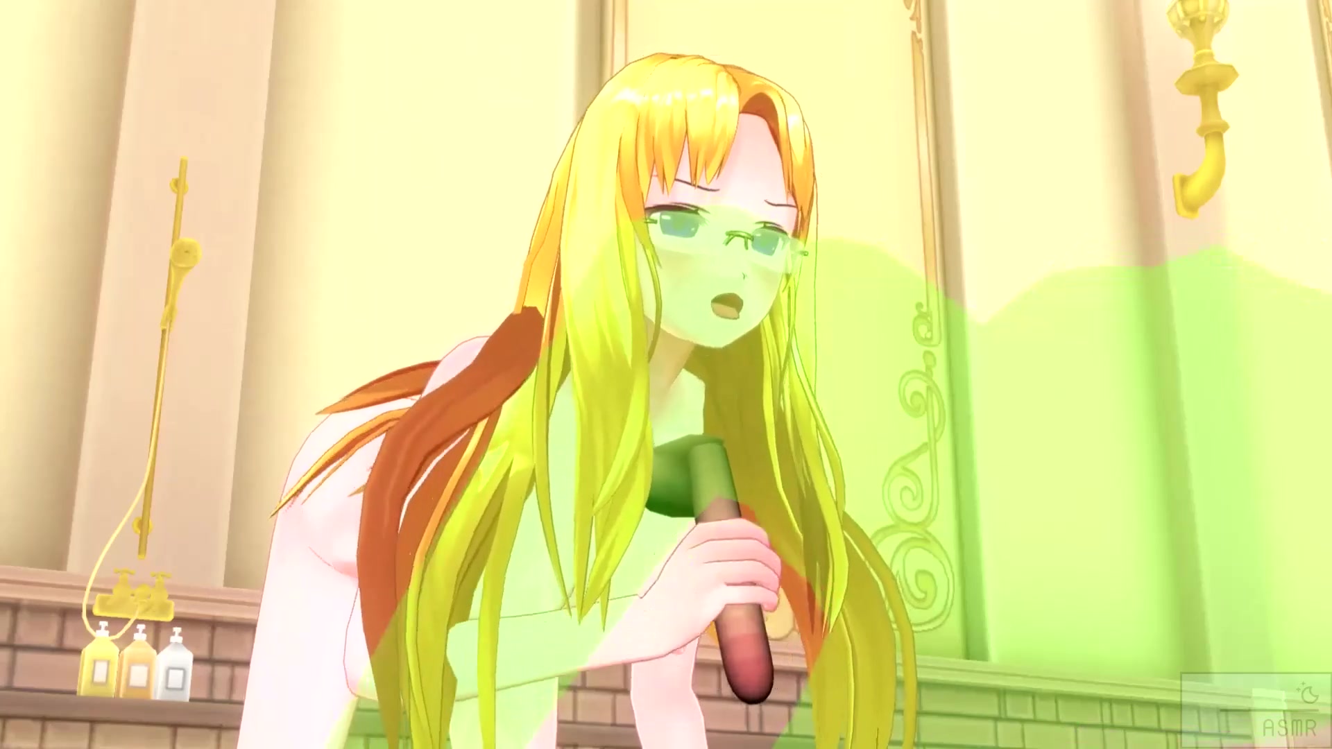 おしとやか　おねショ〇　無修正足こきオナホ連続射精 ASMR