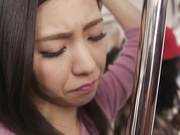 [JUY-155] 人妻美術モデル痴漢電車 ～身体を浸食する淫らな囁き～ 若葉加奈 【破解】 - 1of5