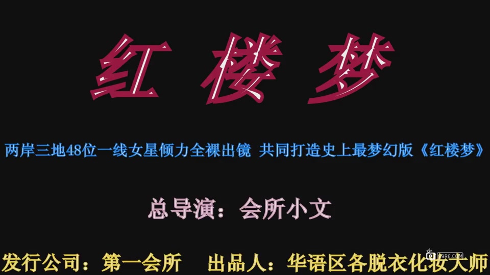 H版明星红楼梦！