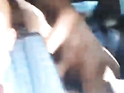 和朋友一起车震