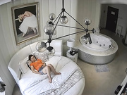 骚少妇酒店和领导偷情，床上一直操到浴缸