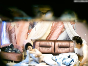 主题酒店偷拍90后高挑气质女白领私会情夫，被爆操