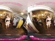 Babe is getting pounded at the clothes store