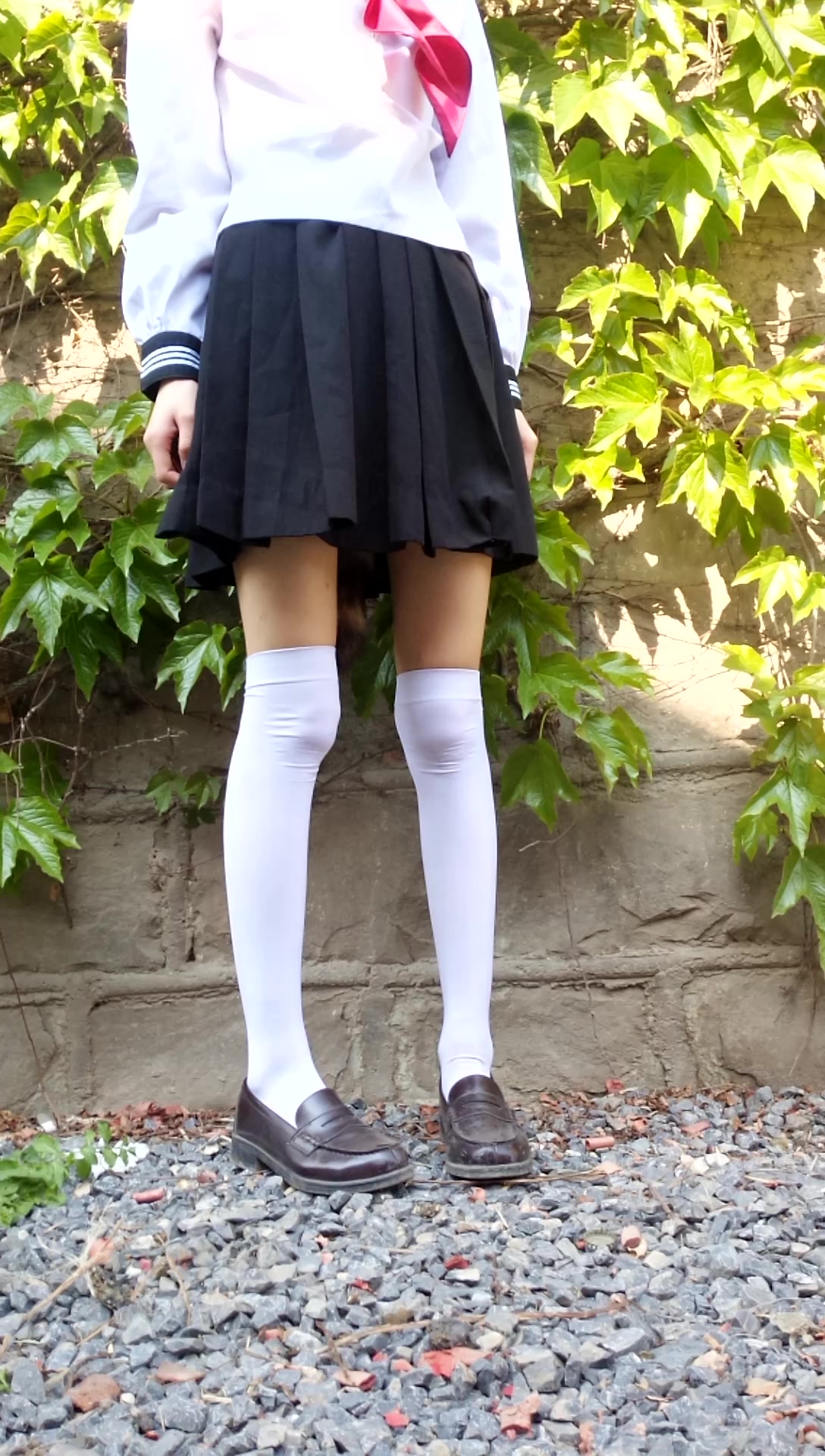 网红软萌萝莉小仙野外肛塞尾巴露出