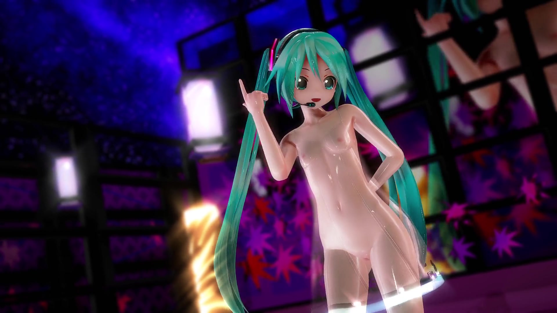 [MMD]透けR1N4ミクさんでSweetDevil[ダンリック]