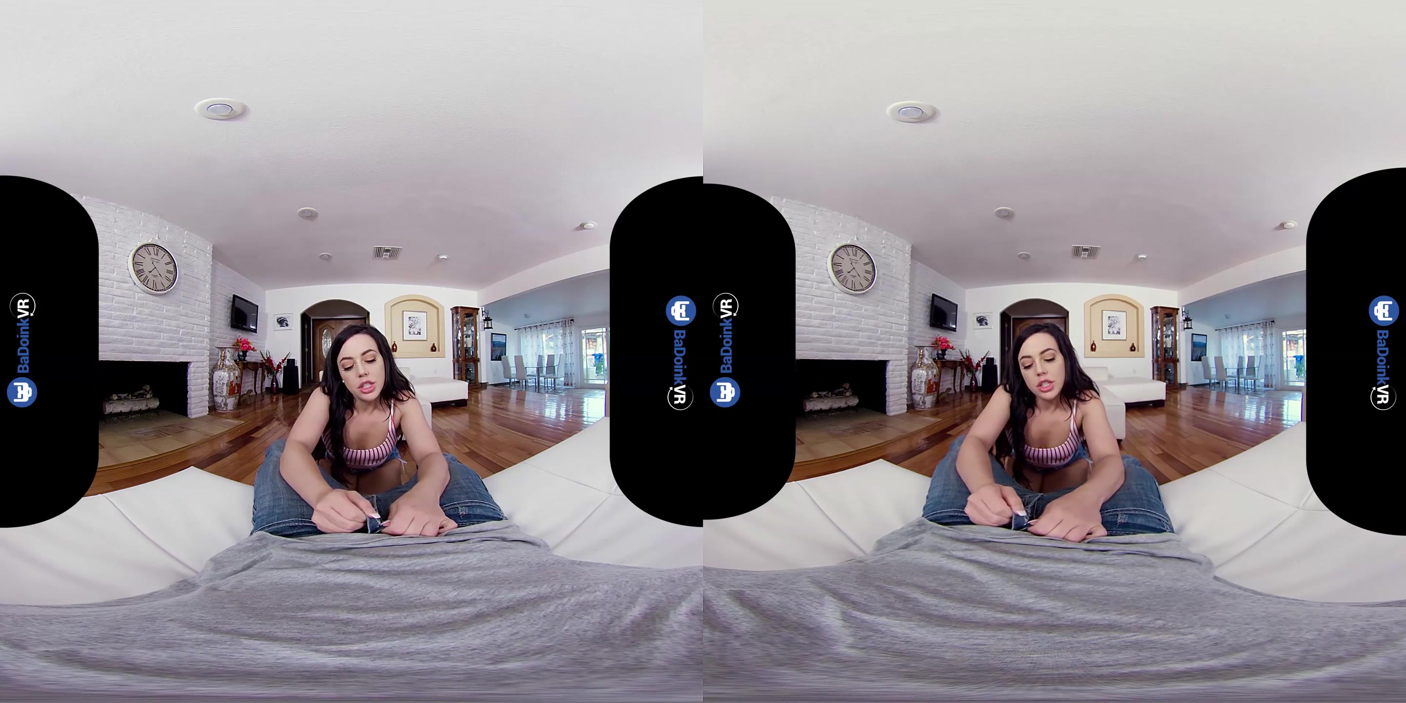 BaDoinkVR Son's Teen GF Whitney Wright Fucks You For Ride